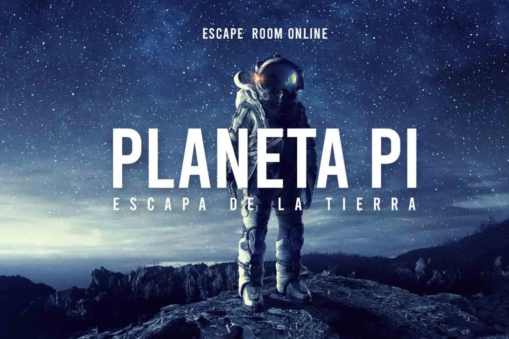 Banner planeta pi escape room online
